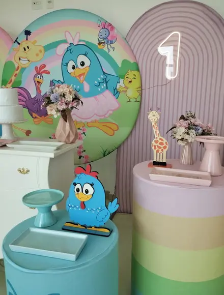 Decoração Galinha Pintadinha