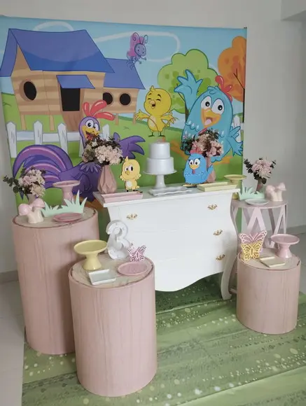 Decoração Galinha Pintadinha