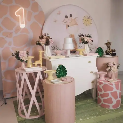 Decoração Girafa