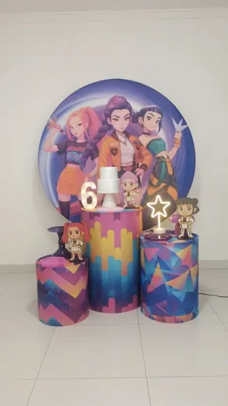 Decoração Guerreiras do K-pop