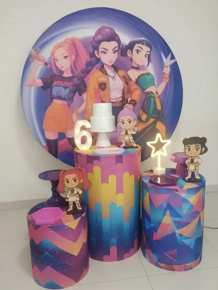 Decoração Guerreiras do K-pop