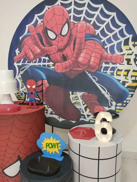 Decoração Homem Aranha
