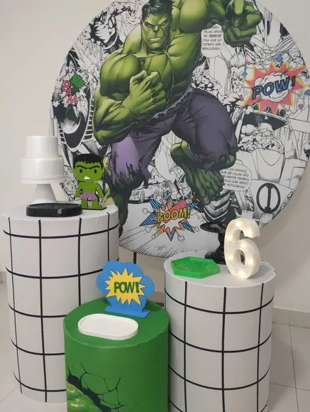 Decoração Hulk