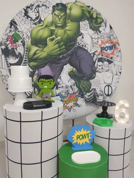 Decoração Hulk