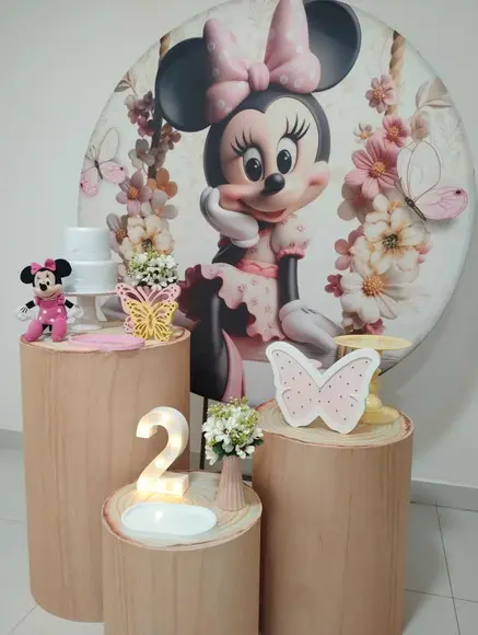 Decoração Jardim da Minnie