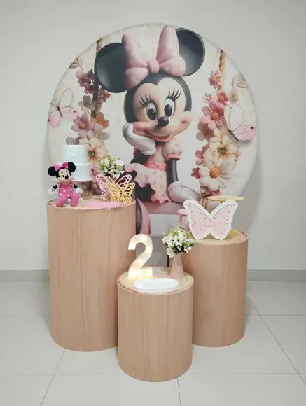 Decoração Jardim da Minnie