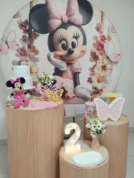 Decoração Jardim da Minnie