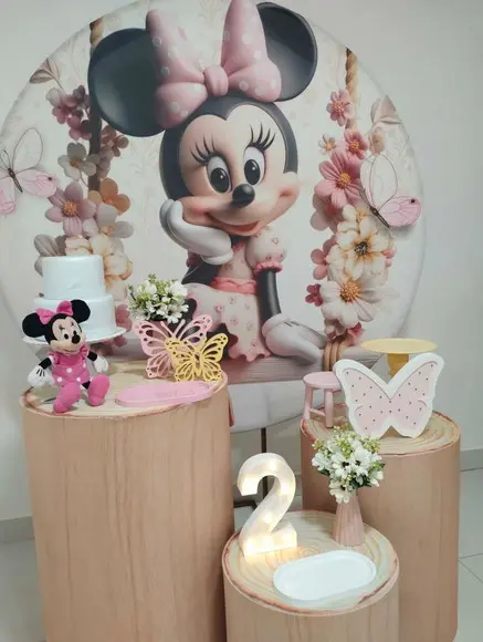 Decoração Jardim da Minnie