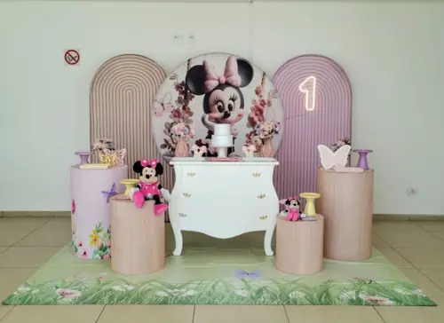 Decoração Jardim da Minnie