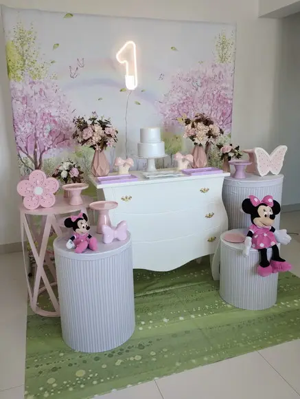 Decoração Jardim da Minnie