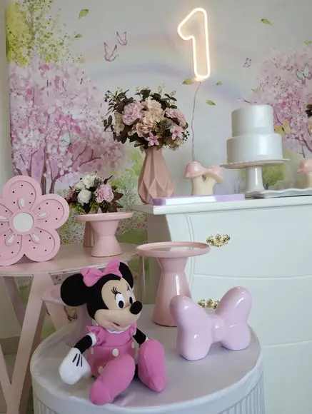 Decoração Jardim da Minnie