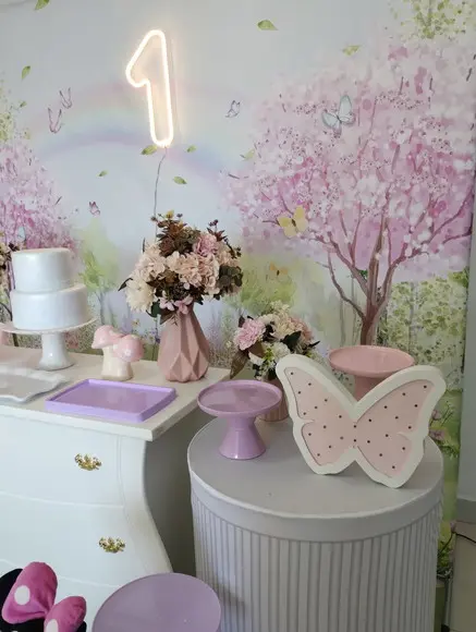 Decoração Jardim da Minnie
