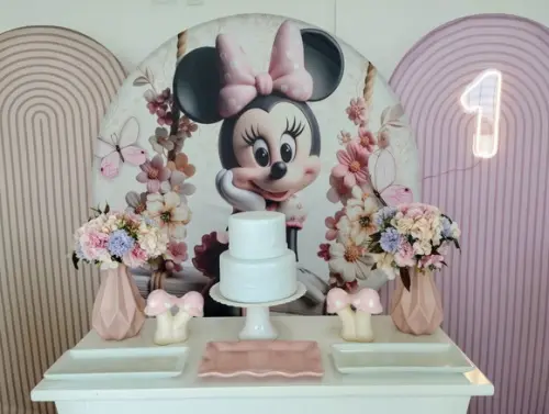 Decoração Jardim da Minnie