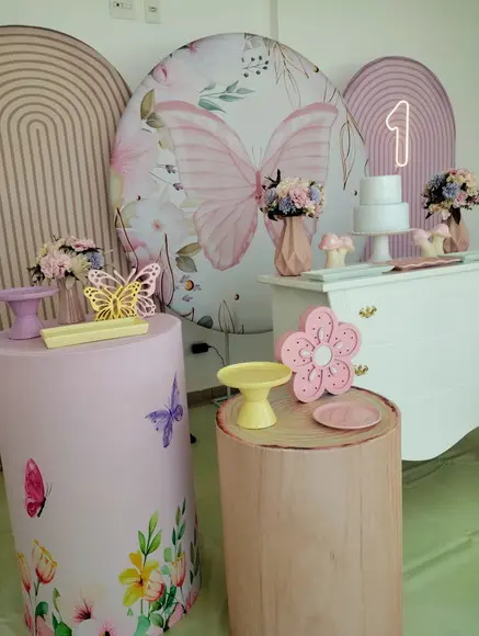 Decoração Jardim das Borboletas