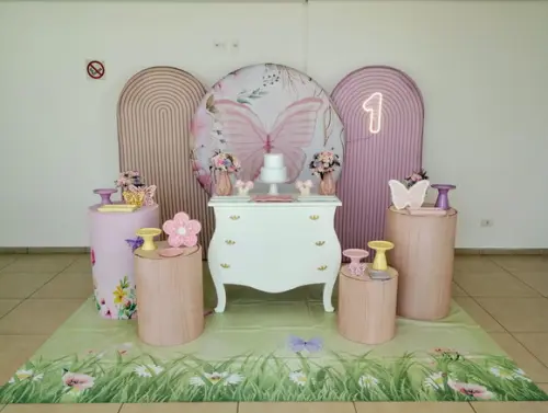 Decoração Jardim das Borboletas
