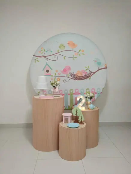 Decoração Jardim dos Passarinhos