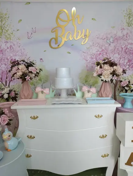 Decoração Jardim dos Passarinhos