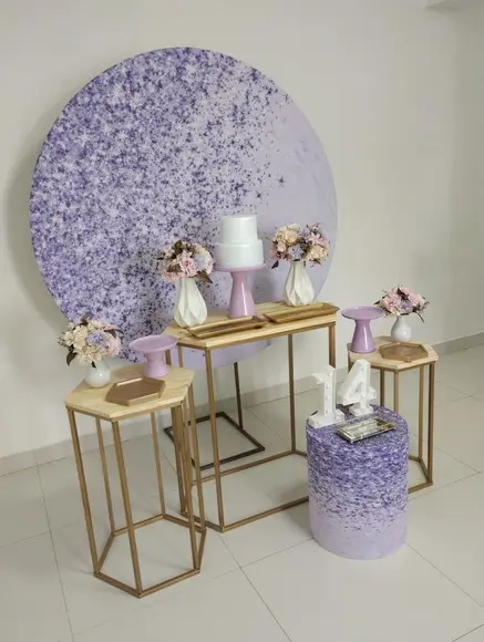 Decoração Lilás 14 Anos