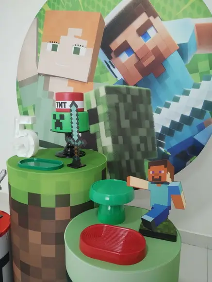 Decoração Minecraft Aluguel