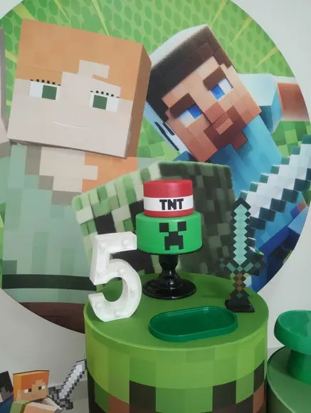 Decoração Minecraft Aluguel