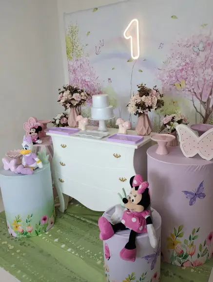 Decoração Minnie e Margarida