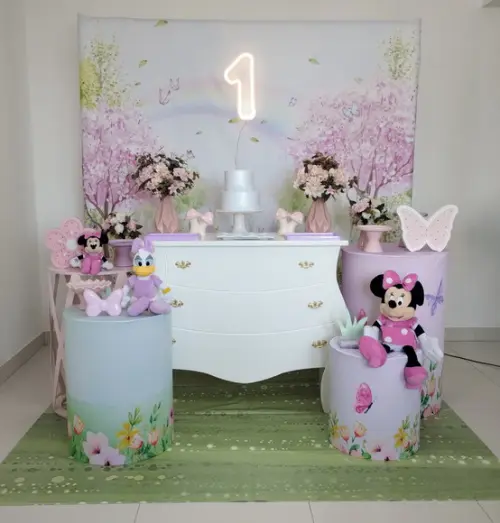 Decoração Minnie e Margarida