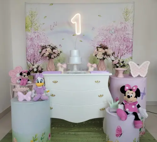 Decoração Minnie e Margarida