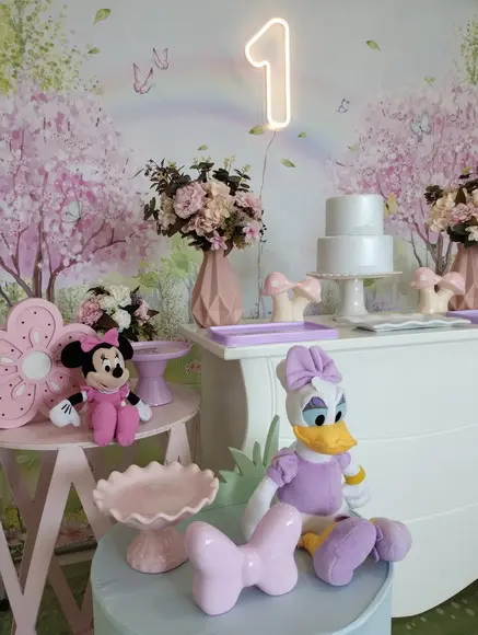 Decoração Minnie e Margarida