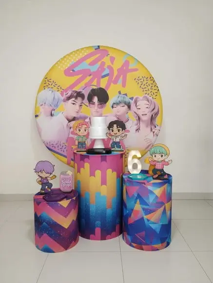 Decoração Saia Boys