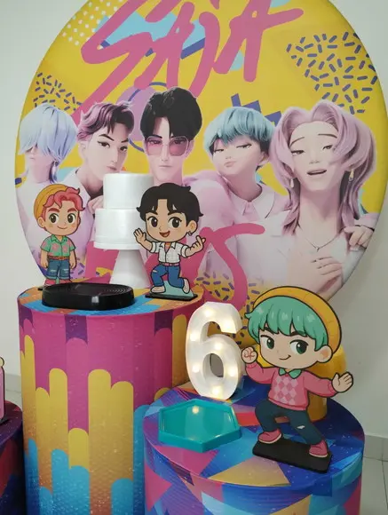 Decoração Saia Boys