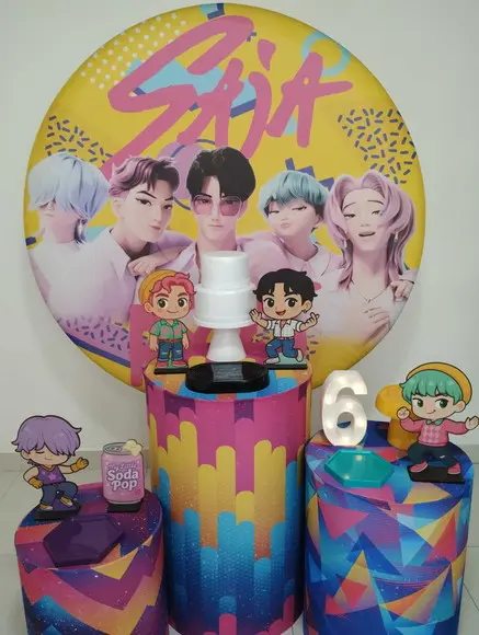 Decoração Saia Boys