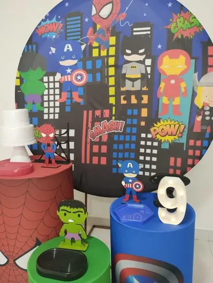 Decoração Super Heróis