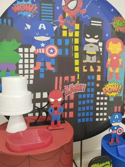 Decoração Super Heróis