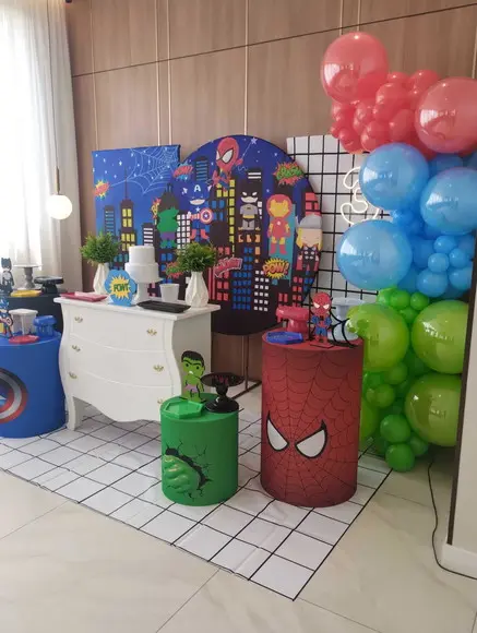 Decoração Super Heróis