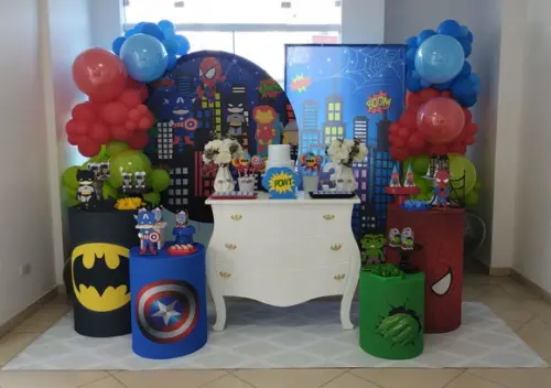 Decoração Super Heróis