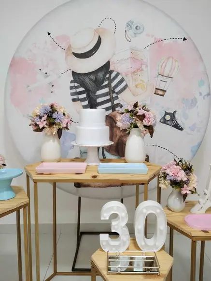 Decoração Tema Viagem,