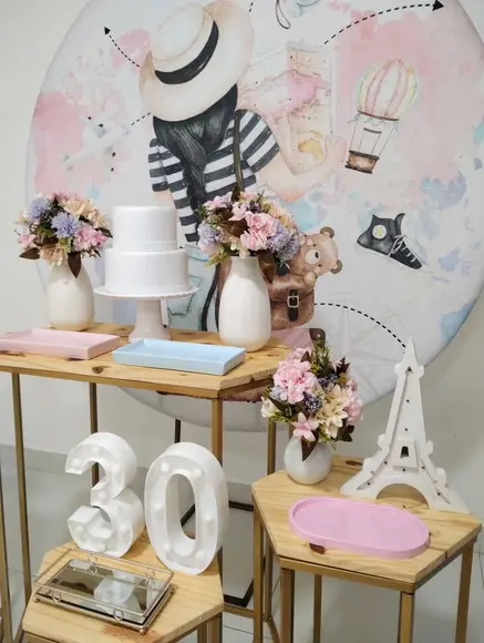 Decoração Tema Viagem,