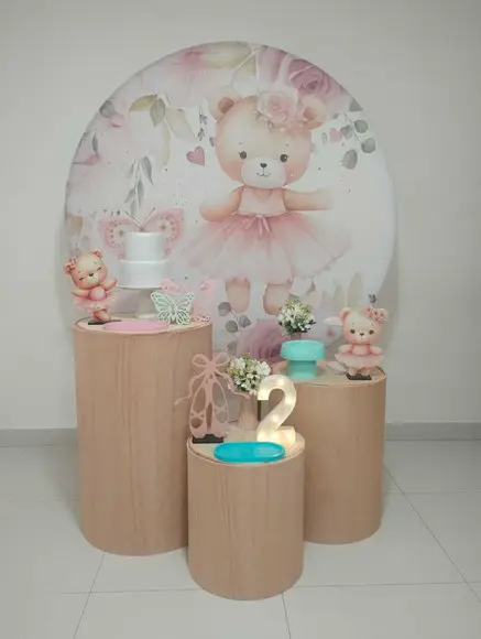 Decoração Ursinha Bailarina