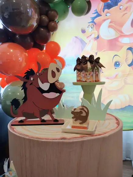 Festa Rei Leão com Decoração de Balões