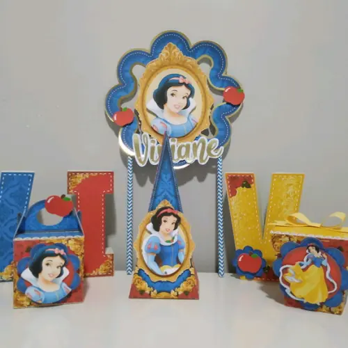 Kit Festa Branca De Neve