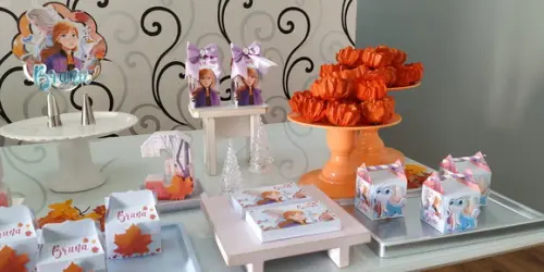 Kit festa em casa Frozen 2