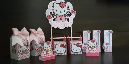 Kit Festa Hello Kitty - 39 Ítens