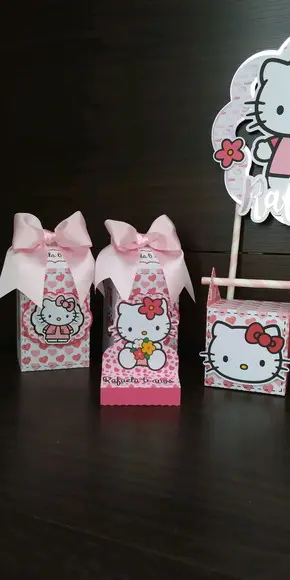 Kit Festa Hello Kitty - 39 Ítens