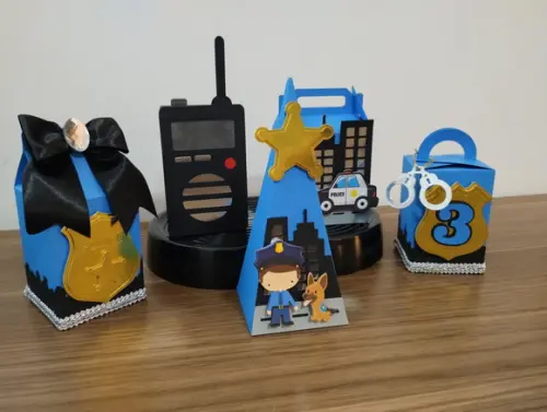 Kit Festa Polícia 15 Unidades