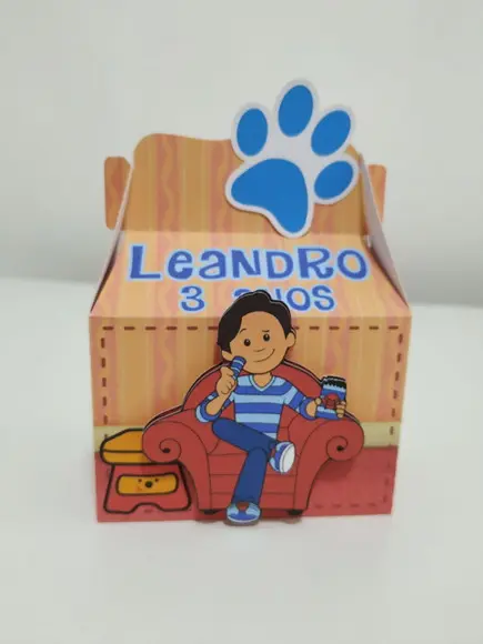 Lancheira Pistas de Blue 8 Unidades