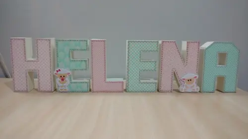 Letrad 3d de Papel Tema Ovelha