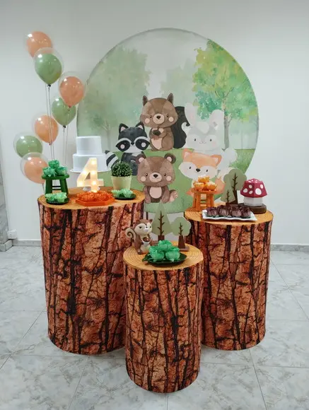 Locação de Decoração Festa Bosque Encantado