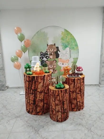 Locação de Decoração Festa Bosque Encantado