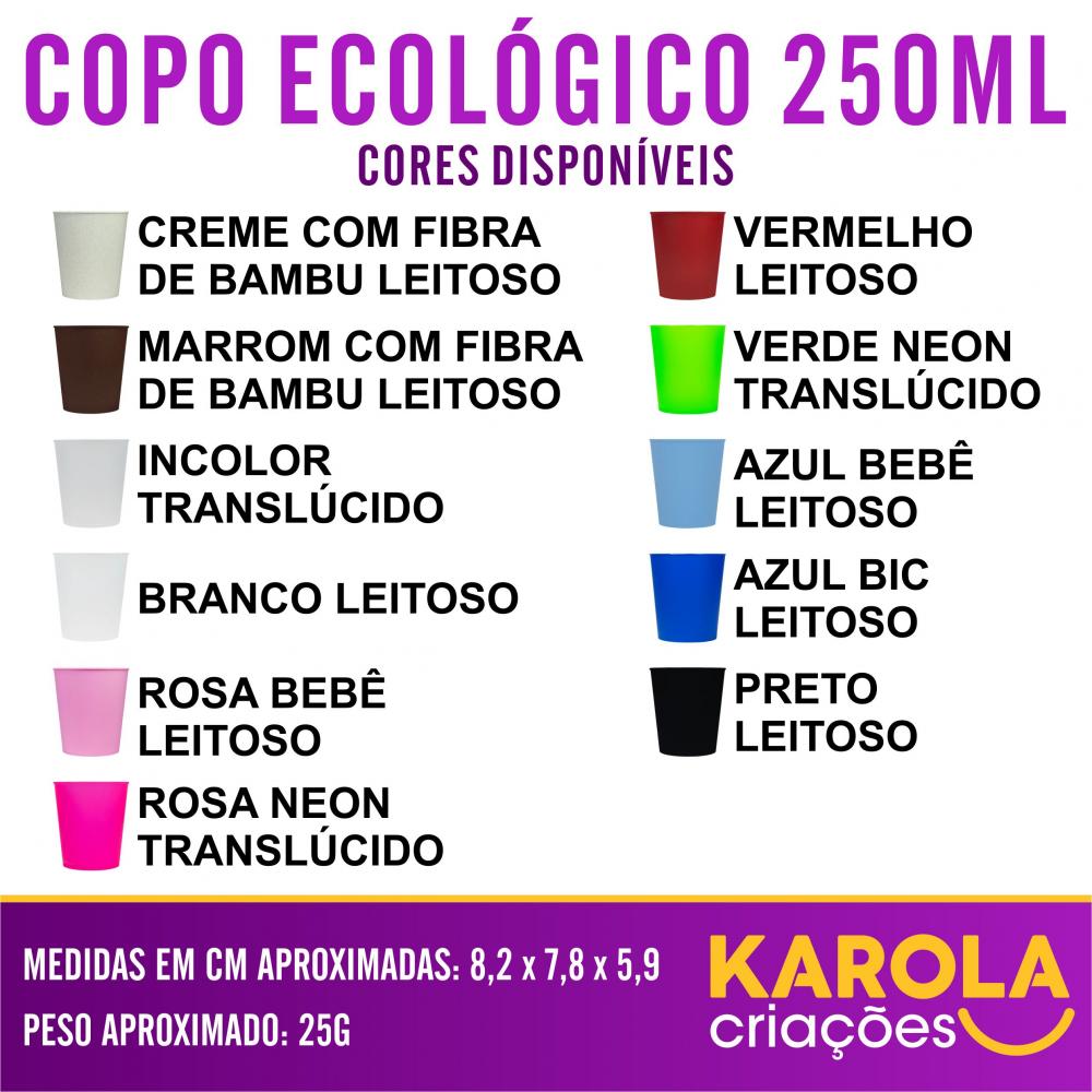 Copo Bucks Ecológico 250ml Personalizado