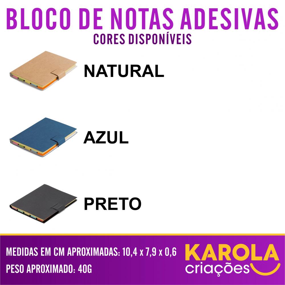 Bloco de Notas Adesivas Personalizado